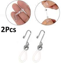 2/4/8/10/12/16/20Pcs Pants Zipper Anti-Slip Buckle, Anti-Slip Hook Accessory For Jeans Fly, Zipper Pull Buckle - Multicolor - View 18
