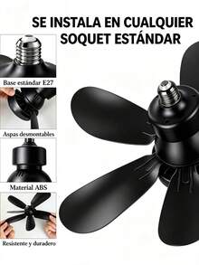 Ceiling Fans - Siyah - Görünüm 7