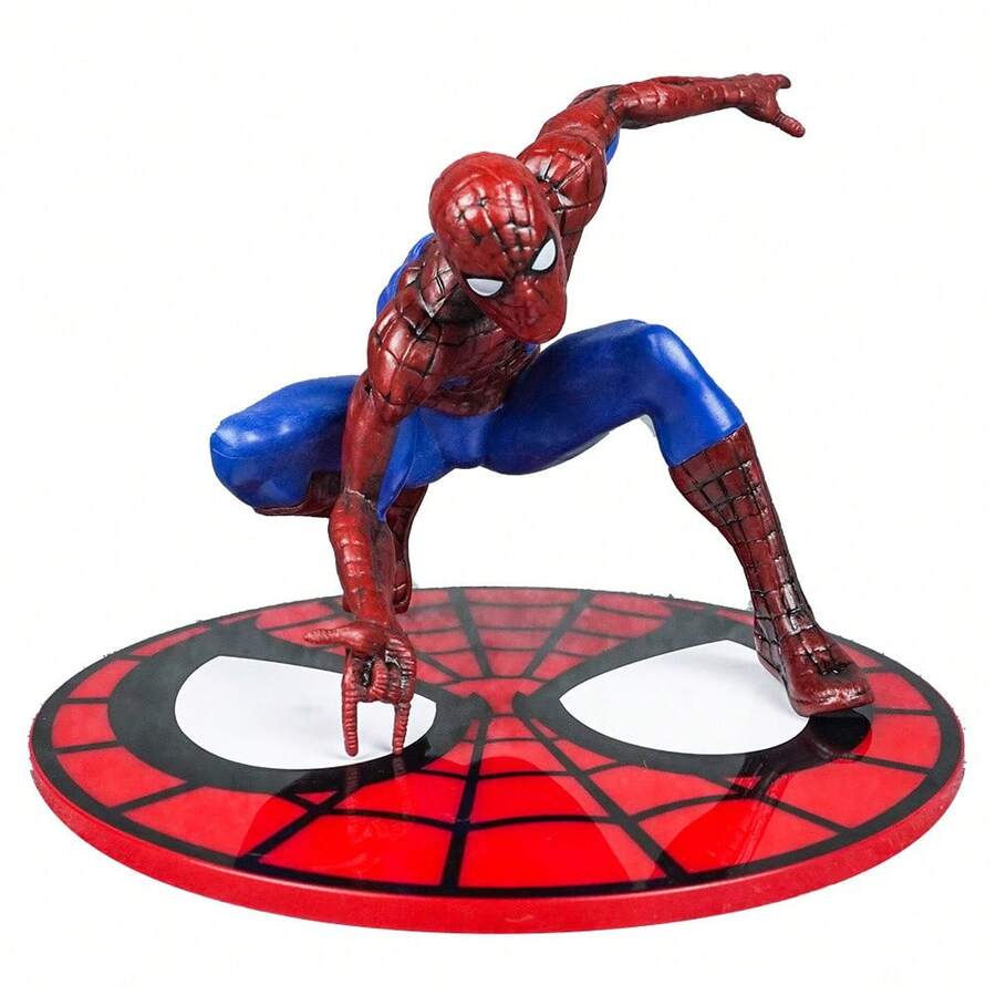 Figur Laba-laba Padat Ukuran Besar, Koleksi Anime, Dekorasi Kue, Ornamen PVC, Hiasan Tengah Meja. - Beraneka warna - View 1