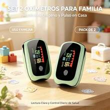 Pulsovital Oximeter & Accessories - Green - View 2