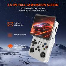 R36S 復古遊戲機－6色可選，IPS 全視角高畫質螢幕，ABS 材質耐用結構，3500mAh 可充電電池長效續航，最新 AKS 作業系統掌上遊戲機 - 查看 6