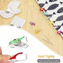5/10/50/200PCS Sewing Clips Colorful Clips,Chip Clips, Bag Clips For Food Multipurpose Plastic Craft Crocheting Knitting Clothing Clips Color Binding Clips Paper - Multi-color - View 4
