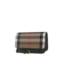 Burberry Madison Series Checkered Women's Crossbody Bag 80840261 - 黑色拼色80840261 - 查看 2