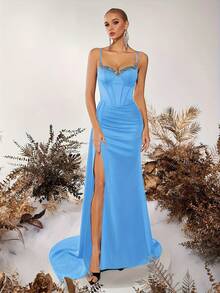Vestidos de Boda - Azul cielo - Ver 1