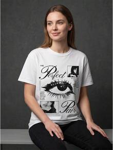 Women T-Shirts - 白色 - 查看 3