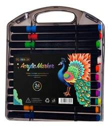 Kids Coloring Pens & Markers - 24 Colors - View 1