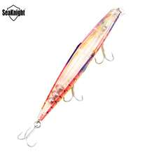 SeaKnight Floating Minnow Lure, Realistic Swimming Hard Bait With 3D Eyes, Artificial Fishing Lure For Freshwater And Saltwater Predatory Fish - Multicolor - View 8