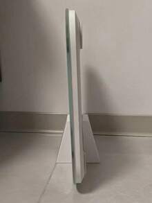 Dual-Purpose Slot Vertical Storage Rack: Dedicated Electronic Scale Storage Rack & File Stacking Support Rack, Compact Space-Saving Design, Can Be Neatly Placed In Bathroom, Kitchen, Living Room And Wardrobe For Daily Home Item Storage - Multicolor - View 7