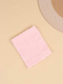 Pink Thin Polyester Fleece Comfortable Warm Pet Hat, Suitable For Cats And Dogs, With Elastic Ear Protection Hood, Happy Dog, Cat Supplies, Dog Accessories, Indoor And Outdoor Use - Pink - View 3