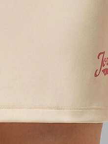 Jordan Women's AS W J BRK FEM SKORT SET Knitted Mini Skirt IM7382-272 - Baby Pink - View 4