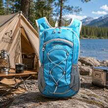 Outdoor Travel Backpack 18L Hiking Backpack Suitable For Heights Of 160-170cm - Blue - View 4