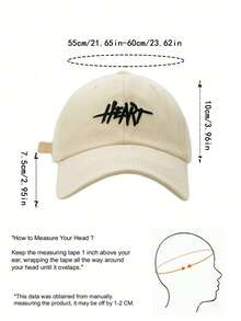1pc Letter Embroidered Deep Crown Soft Top Baseball Cap, Unisex Casual Sun Hat, Outdoor Sports Sun Protection Hat, All-Season Versatile Daily Wear - A - View 11