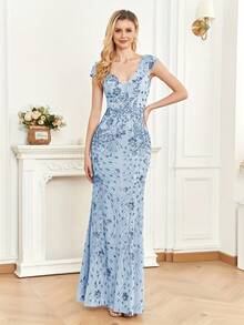 Vestidos de Boda - Azul pálido - Ver 1
