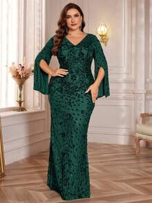 Vestidos de Boda - Verde Oscuro - Ver 1