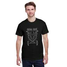 Gym Bat Workout Vampire Bat And Moon Healthy Goth T Shirt,Men Clothing,100 Percent Cotton - 款式 - 查看 2