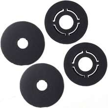 8Pcs Car Carpet Clips Fixing Grips Clamps Floor Holders Sleeves Kit Anti Skid Fastener Retainer Resistant, Black - A - View 3