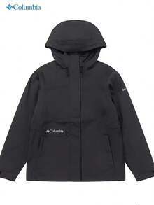 Columbia New Waterproof Outdoor Women's Sports Jacket Hooded Casual Coat - Black - View 4