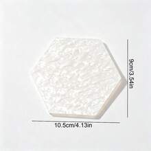 1件裝壓克力美甲凝膠指甲油調色盤，可重複使用美甲顏色展示板，適用於美甲沙龍 - 彩色 - 查看 8