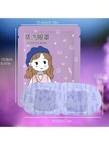 10/20pcs Steam Eye Masks, Relieve Eye Fatigue, Improve Sleep Quality, Self-Heating Disposable Sleep Eye Masks, Soothe Eyes, Help Fade Dark Circles, Constant Temperature Control, Long-Lasting Heating, Halloween Gift, Christmas Gift - Multicolor - View 9