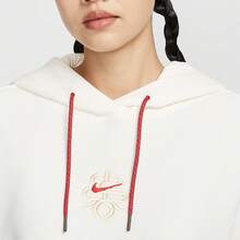 Nike Official Authentic Sportswear Women's Oversized Pullover Sweatshirt HV8461-133 - HV8461-133 - View 4