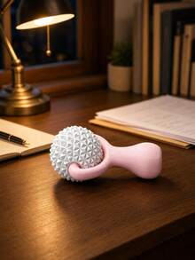 Bóng lăn massage cầm tay in 3D, máy massage cơ sâu, dụng cụ giải phóng màng cơ và điểm kích hoạt, phù hợp cho cổ, lưng và chân, máy massage thủ công di động - Nhiều màu - Xem 4