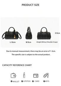 Mcm Ella Visetos Series Vintage Lady's Shoulder Crossbody Handbag MWBESEA01BK001 - 黑色MWBESEA01BK001 - 查看 10
