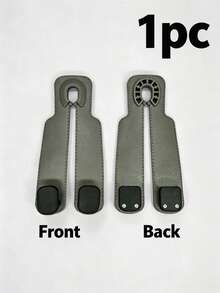 Car Seat Back Storage Hook, Car Organizer Rack, PU Leather Hidden Headrest Hook, Suitable For Car Back Seat, Multi-Functional Durable Car Interior Storage Rack - Car Seat Back Hooks - View 19