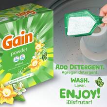 Gain Powder Laundry Detergent, Original Scent, 104 Oz, 113 Loads - 104 Oz(Pack Of 1) - View 2