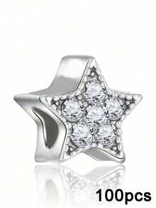 Fashionable Pentagram Rhinestone DIY Pendant, As A Special Gift For Friends - Multicolor - View 9