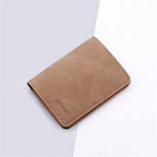 1pc PU Leather Travel Passport Holder, RFID Blocking Multifunctional Portable Passport Cover Document Storage Wallet With Zipper Design And Multiple Card Slots - Multicolor - View 12
