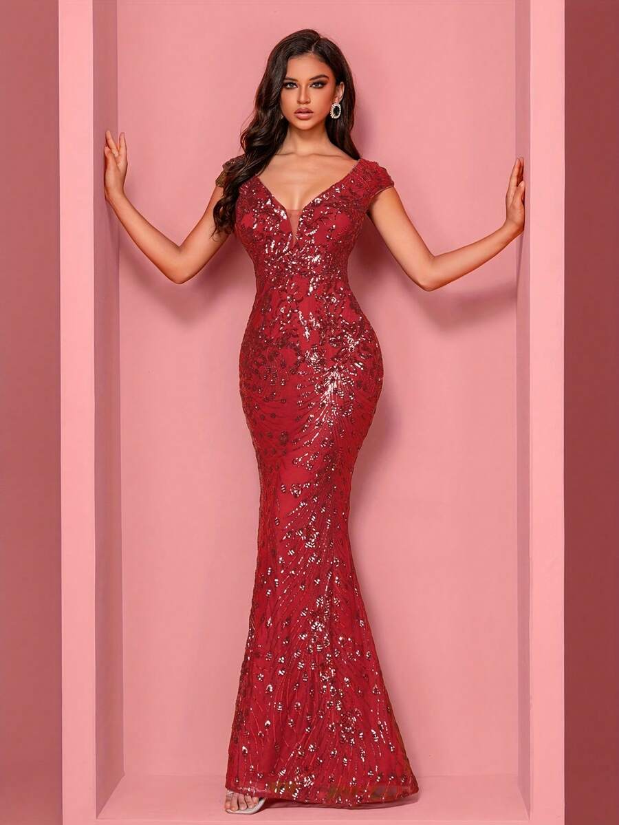 Wedding Dresses - 紅色 - 查看 1