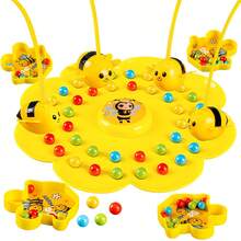 Bee Honey Collecting Toy, Multi-Player Interactive Fishing Toy, Desktop Game Toy, Multi-Player Competitive Game Party Toy, English Colorful Box Packaging Suitable For Gifts, Suitable For Teens 14 Years And Above - Multicolor - View 4