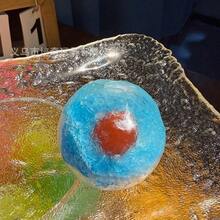 Realistic Cherry Sea Salt Iced Tea Squeeze Toy, Crystal Ice Slow Rebound Fidget Stress Relief Toy, Office Desk Sensory Decor, Kids Party Filler Gift - Multicolor - View 11