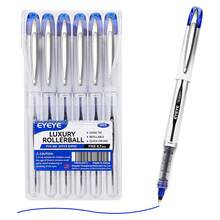 Luxury Rollerball Pen Set, 6 Pack, 0.7mm Fine Tip, Quick Dry Ink, Large Capacity Ink Pens, Smooth Writing For Note Taking, Journaling, Planner, Office Work,Meeting Notes,Calendar Marking And Daily Use, Back To School - Sets - View 14