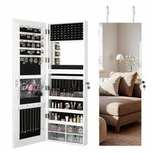 Sour Lemon Jewelry Cabinet, Storage For Back-To-School In A College Dorm - Square Iner - 查看 11