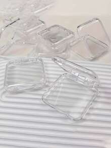 1/5 PC Creative Nail Art Storage Box, Transparent Acrylic Dustproof Nail Art Display Box, Suitable For Storing Jewelry, Bracelets, Cards, Nail Technician Supplies, Cosmetics, Travel Essential,And Dorm Room Essential For The Start Of The School Season - Multicolor - View 8