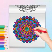 Kaleidoscope Coloring Activity Books With Geometric Mandala Floral And Abstract Patterns Creative Art Pages To Build Focus Color Recognition Fine Motor Skills And Imagination Screen Free Play For Home Classroom Travel - Coloring Book - View 3