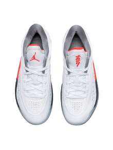 Men's Basketball Shoes JORDAN ZION 4 PF 2026 Summer New Season Performance Training Shoes FD0591-103 - White/Infrared Red/Particle Gray/Dark  Gray - View 9