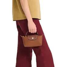 Longchamp Solid Color Women's Handbag Dumpling Bag 34175 089 504 - 干邑色34175 089 504 - 查看 2