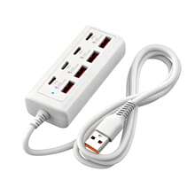 Upgraded 12-Port USB Fast Charging Station - 6*Type-C PD + 6*USB-A, Each Port Up To 25W Max Output, Compact Design, High-Speed Charging, Suitable For Laptops/Tablets/Multiple Devices, A Fast Charger Designed For Multi-Device, Workspace Power Hub - View 16