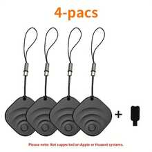 VAETTLO GPS Tracker, A Portable Real-Time Positioning Device With Global Coverage, Suitable For Cats, Dogs, Keys, Wallets, And Other Items, Helps You Break Bad Habits And Make Travel Easier, Only Compatible With IOS Devices - Black 1pack - Android Version Only - View 5