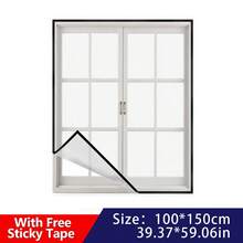 Anti-Mosquito Screen Mesh, Self-Install Hook And Loop Screen, Household Self-Adhesive Window Screen, Simple Invisible Screen Curtain - Style - View 20