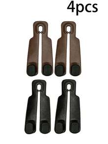 Car Seat Back Storage Hook, Car Organizer Rack, PU Leather Hidden Headrest Hook, Suitable For Car Back Seat, Multi-Functional Durable Car Interior Storage Rack - Car Seat Back Hooks - View 10