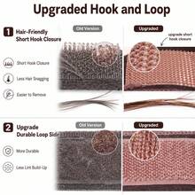 Women's Wig Cap | Skin-Friendly Short Hook 2-In-1 Modal Wig Cap, Non-Slip Velvet Wig Band, Breathable Glue-Free Wig Band, Halloween - View 3