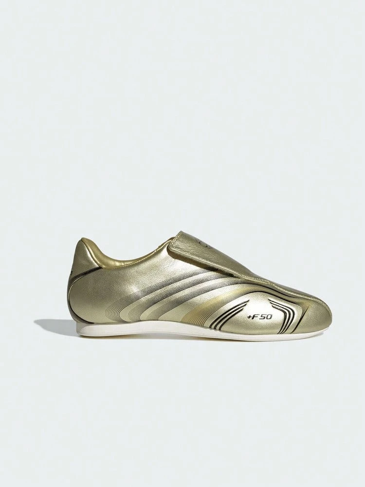 Adidas Originals Unisex TAEKWONDO F50 W Low-Top Athletic Casual Shoes IH1872 - Gold - View 1