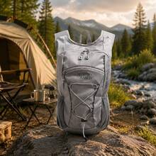 Outdoor Travel Backpack 18L Hiking Backpack Suitable For Heights Of 160-170cm - Grey - View 4