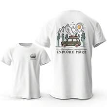 Women T-Shirts - 白色 - 查看 1