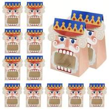 5pcs Christmas Gift Set For Her/Him, Christmas Gift Box With Window, Small 3D Cardboard Box, Suitable For Holiday Party, Perfect Choice For Holiday Treats - Multicolor - View 10