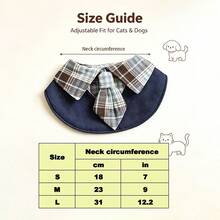 1pc College Style Bow Tie Pet Bib, Gentleman Style Neck Scarf, Cute Dress-Up Drool Bib, Suitable For Small To Medium Dogs And Cats - Navy Blue - View 10