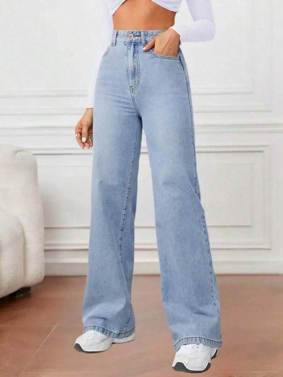 ALO FASHION Women Jeans - Blue - View 1